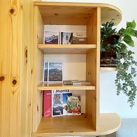 42m2 Alpenschick Mit Balkon, Ausblick, Pool - E405 圣莫里茨