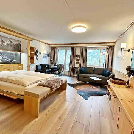 42m2 Alpenschick Mit Balkon, Ausblick, Pool - E405 Apartment St. Moritz