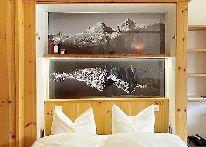 アパート 42m2 Alpenschick Mit Balkon, Ausblick, Pool - E405 サンモリッツ