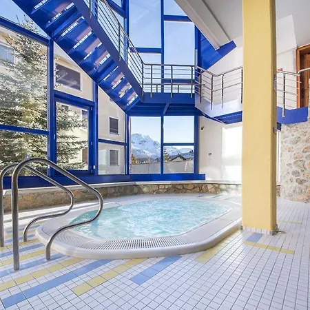 E405 - 42m2 Alpenschick Mit Balkon, Ausblick, Pool Sankt Moritz