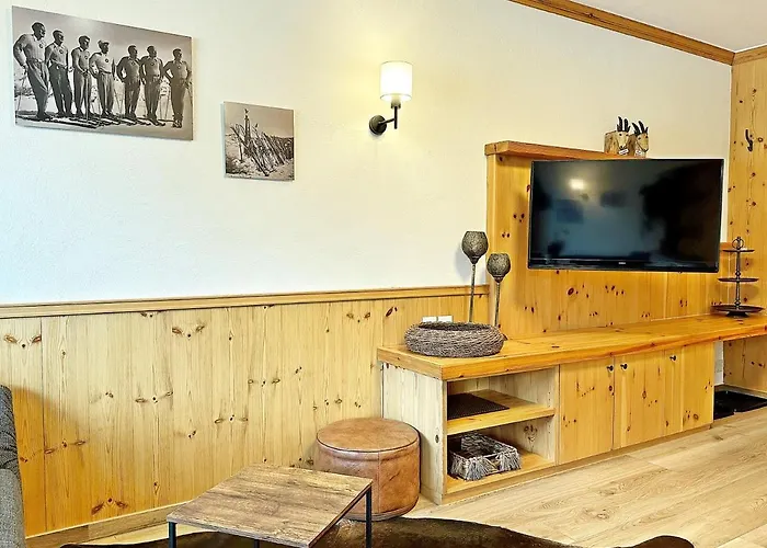 Apartamento 42m2 Alpenschick Mit Balkon, Ausblick, Pool - E405 São Moritz